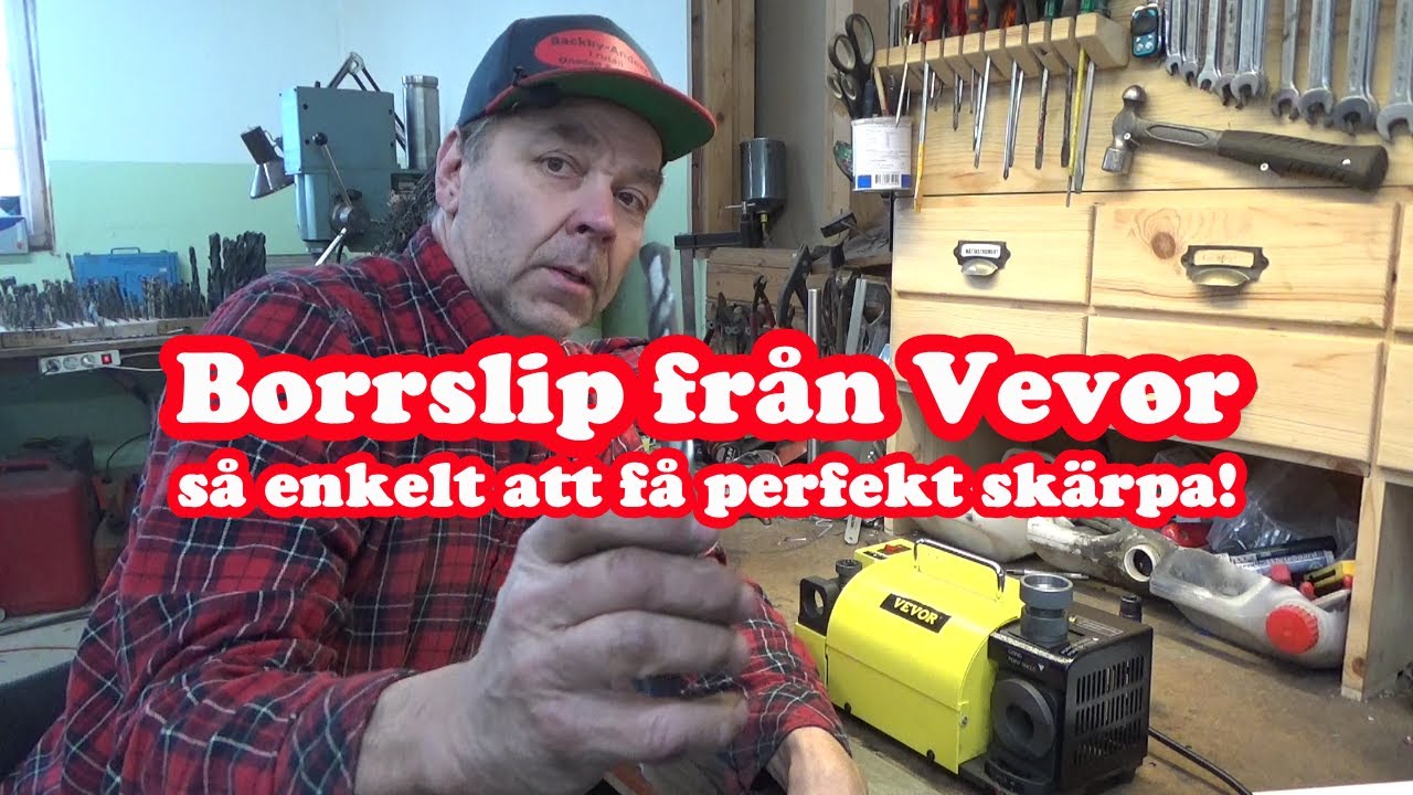 Vevor borrslipmaskin