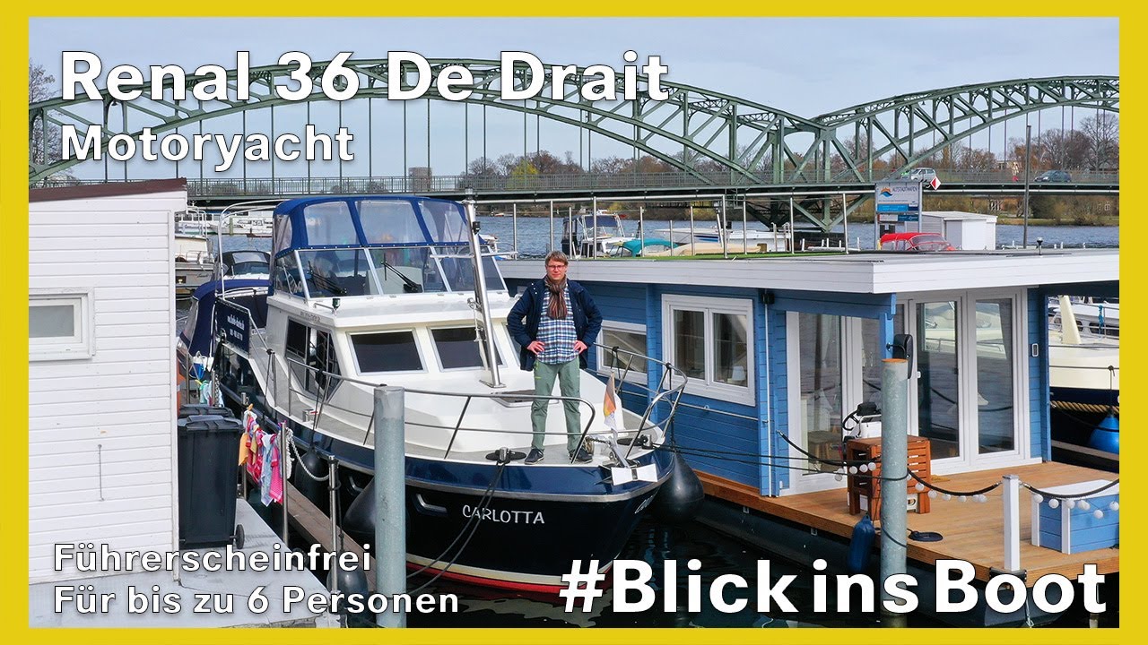 De Drait – Motoryacht Renal 36 / Bootsbesichtigung
