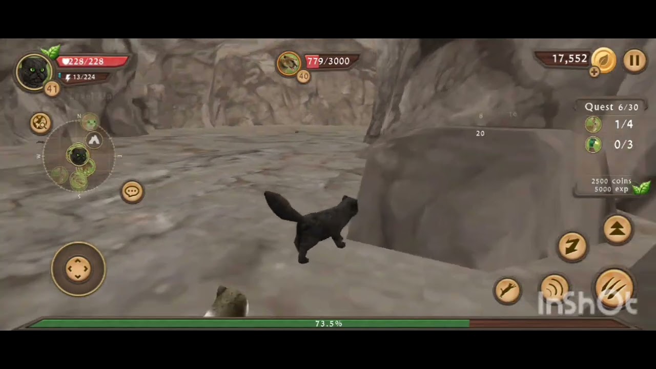 I defeated all bosses in cat sim part 3