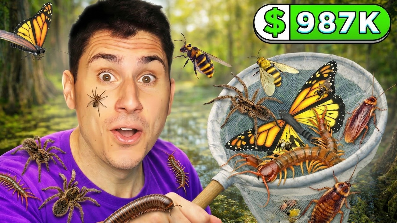 I Made $1,000,000 SELLING BUGS!