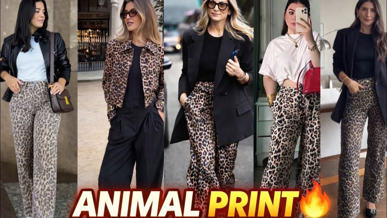 MODA 2026 OUTFITS CON ESTAMPADOS EN TENDENCIA 2026 LOOKS CASUAL ELEGANTE | CÓMO COMBINARLOS