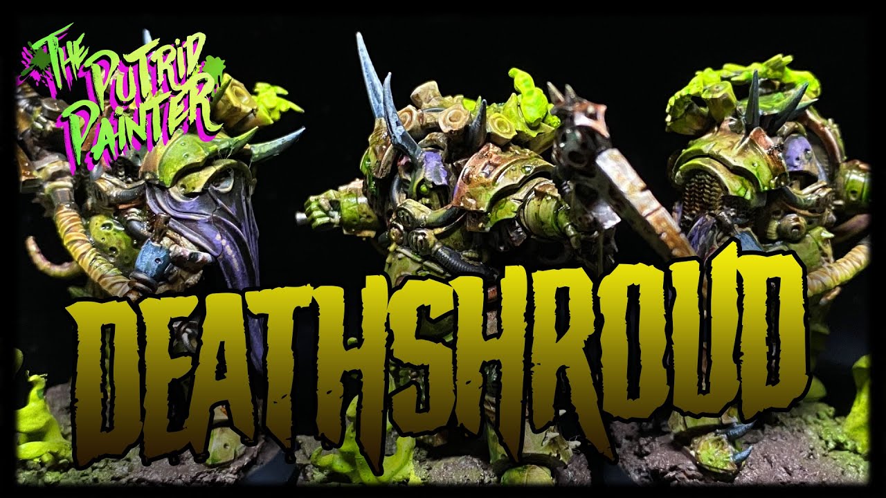 How to paint the Death Guard Deathshroud
