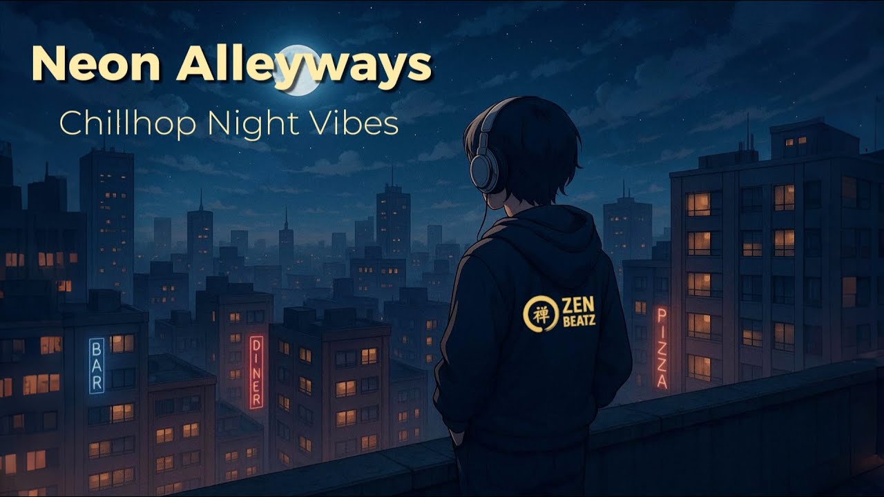 Neon Alleyways 🌃 · Chillhop Mix for Midnight Reflections & City Dreams