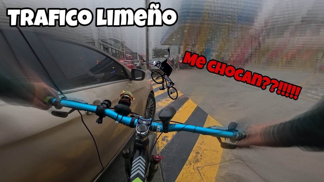 RUTA SJL - CENTRO DE LIMA: ENTRE AUTOS, TRAFICO Y SIN CICLOVIA | BICICLETA