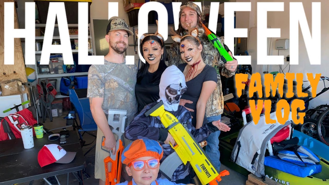 Blended Family Halloween Vlog | Moms of Tampa