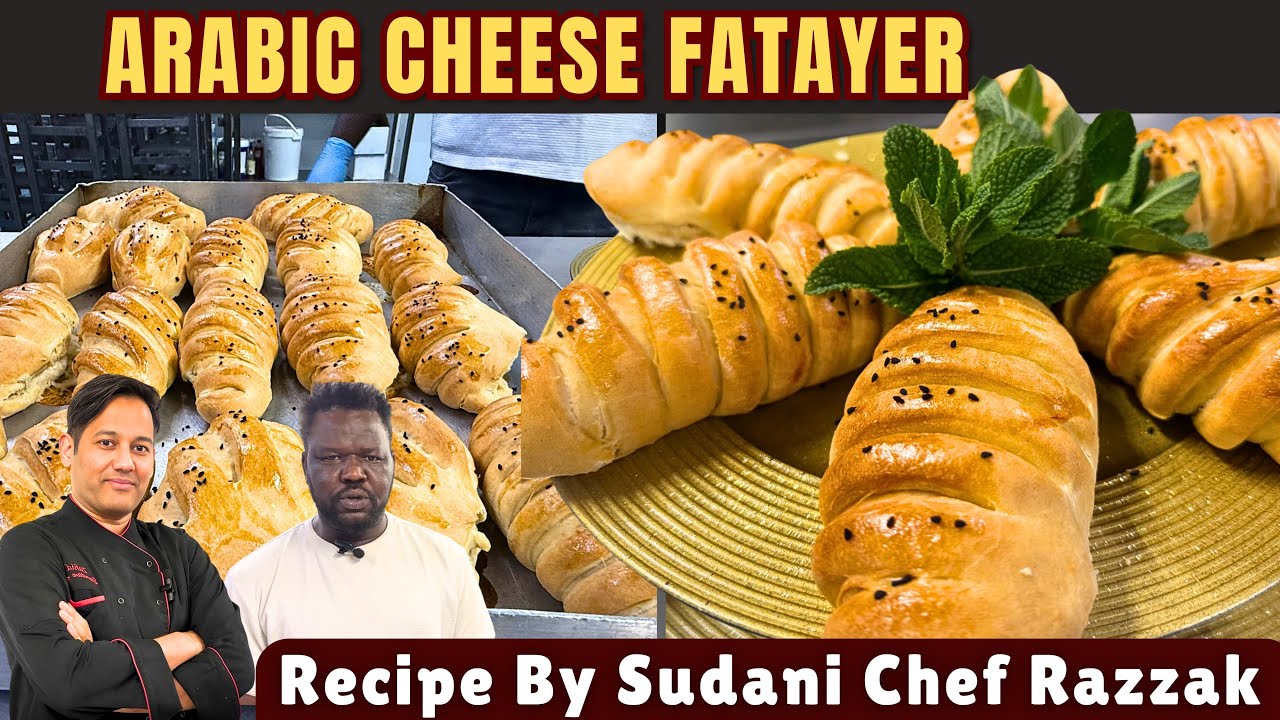 Cheese fatayer | Arabic cheese Fatayer | Fatayer recipe I Chef Zahid