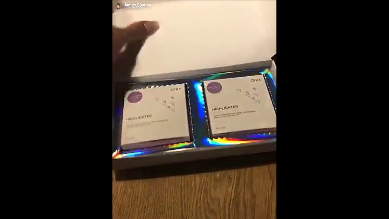 James Charles Gets The NikkieTutorials Highlighters| SnapChat Story