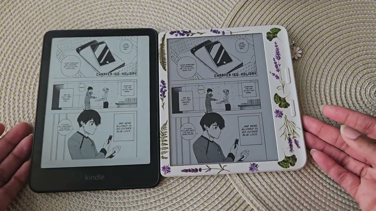 Моё мнение о чтении манги на Kindle и на Kobo.