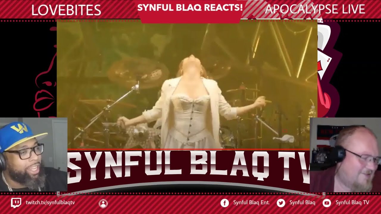 Request Line Hello! Synful Blaq Reacts - Lovebites - The Apocalypse Live