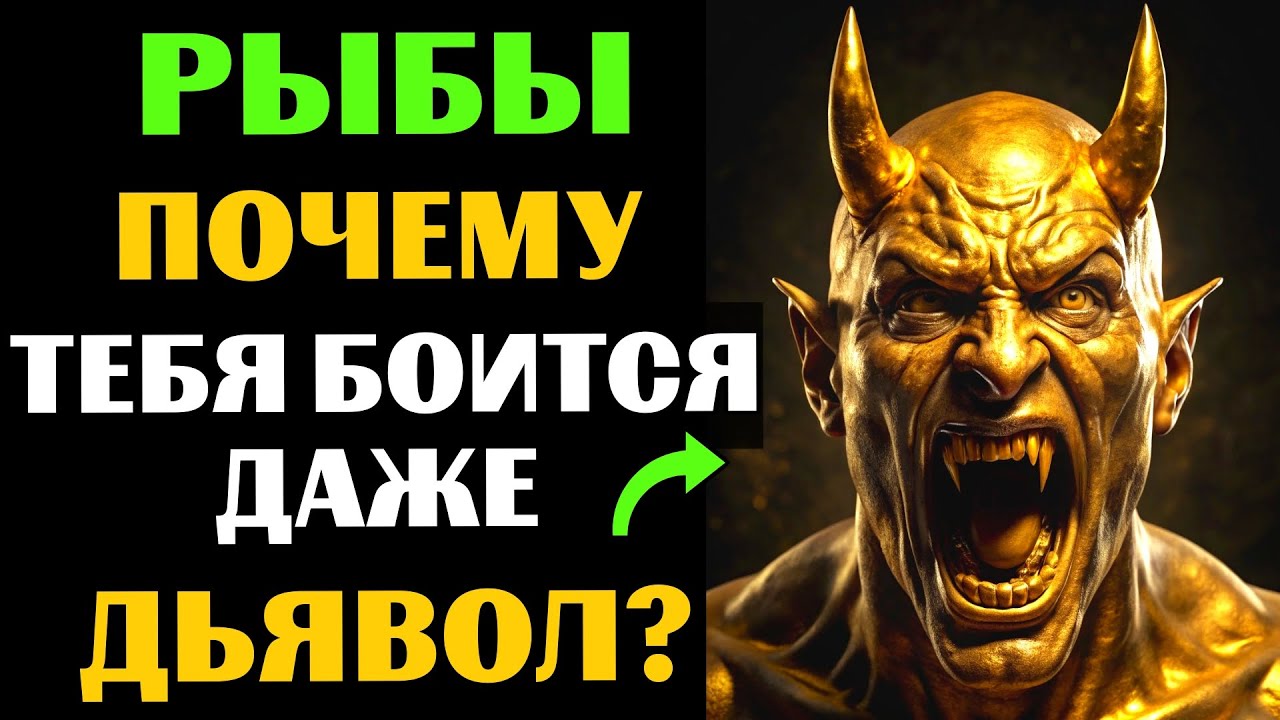 🔴🐟25 причин, ПОЧЕМУ даже ТЁМНЫЕ СИЛЫ боятся РЫБ. 👀Вы ЭТО замечали❓