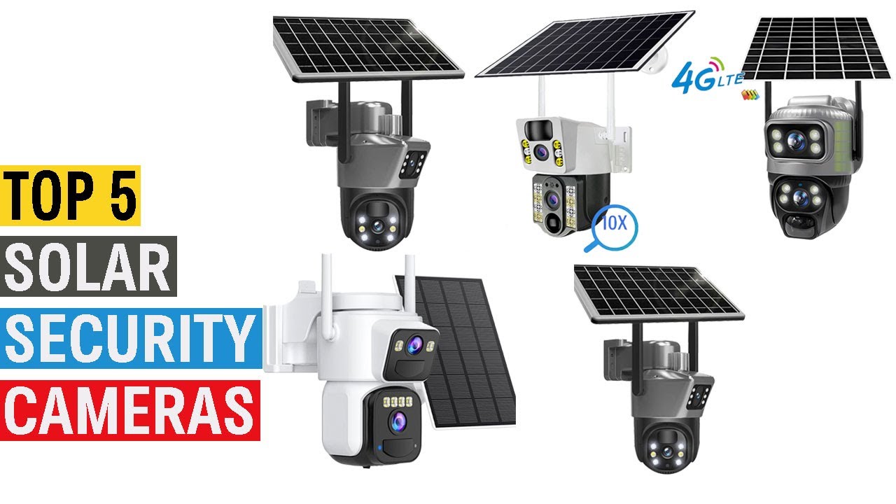 Best Solar Security Cameras 2025 🔋 | Dual Lens 8MP 4K WiFi & 4G Outdoor Smart CCTV Review