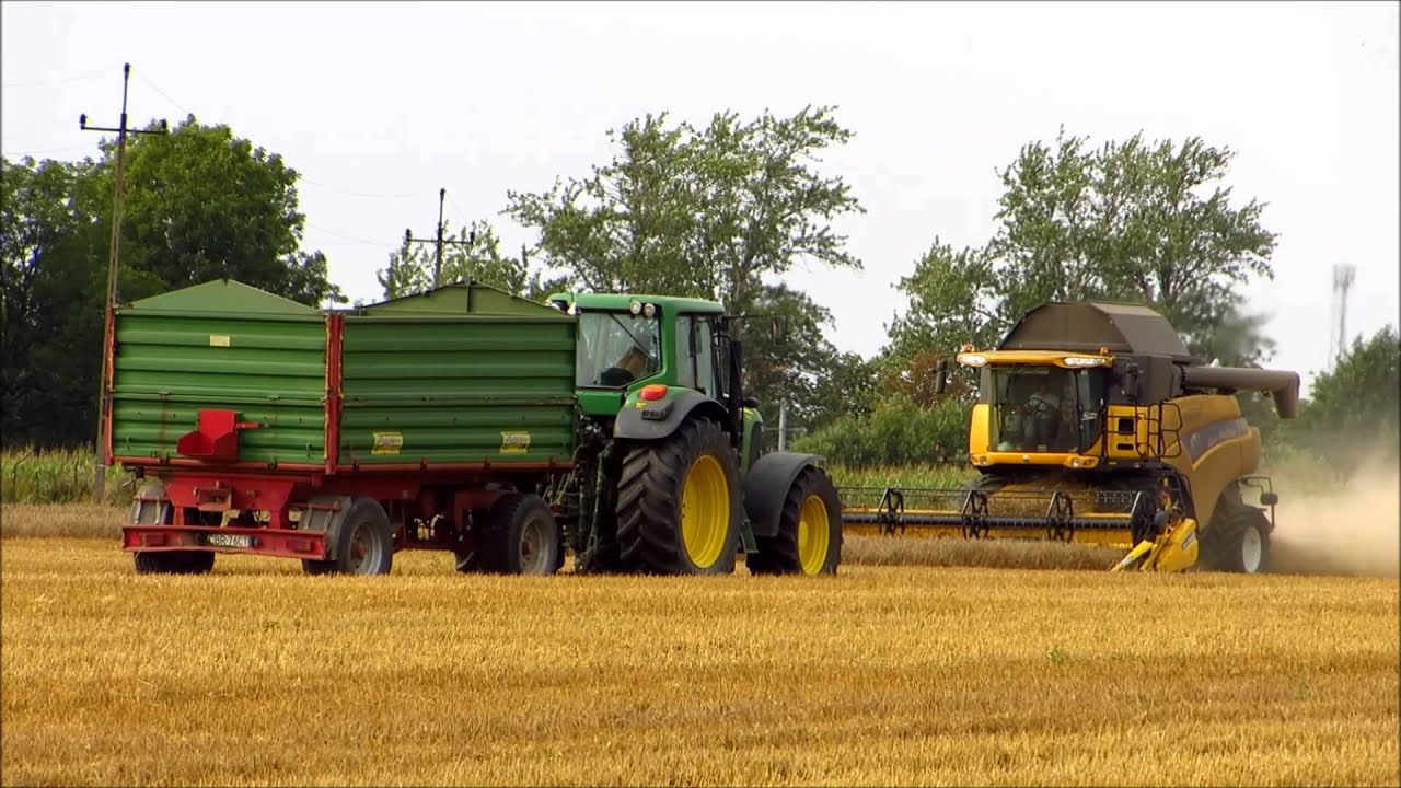 Żniwa 2013 [Pszenica] New Holland CR9070