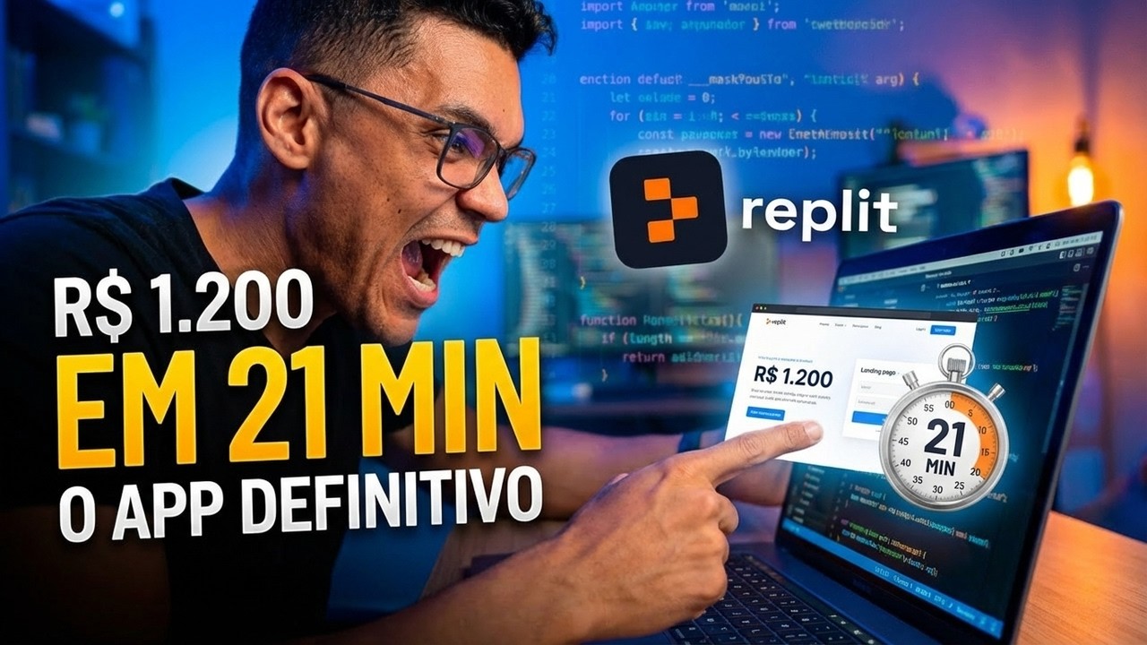 Landing Page de R$ 2.000 em 24 Minutos com Vibe Coding #replit