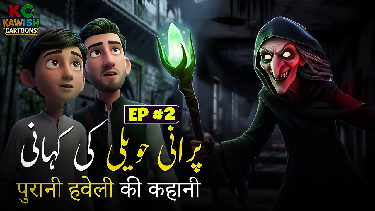 Bachay vs Churail | Horror Cartoon Full Episode | Urdu / Hindi