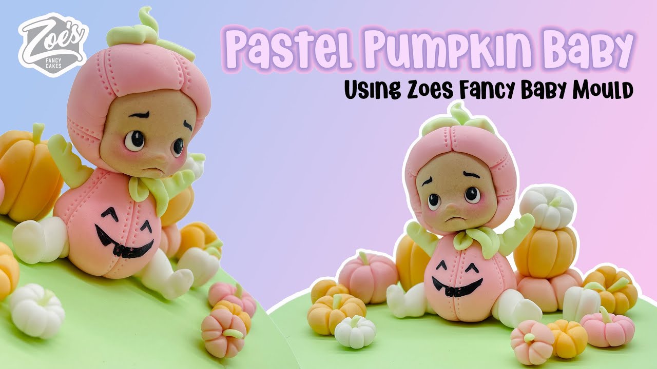 Cute Halloween baby cake toppers!🎃