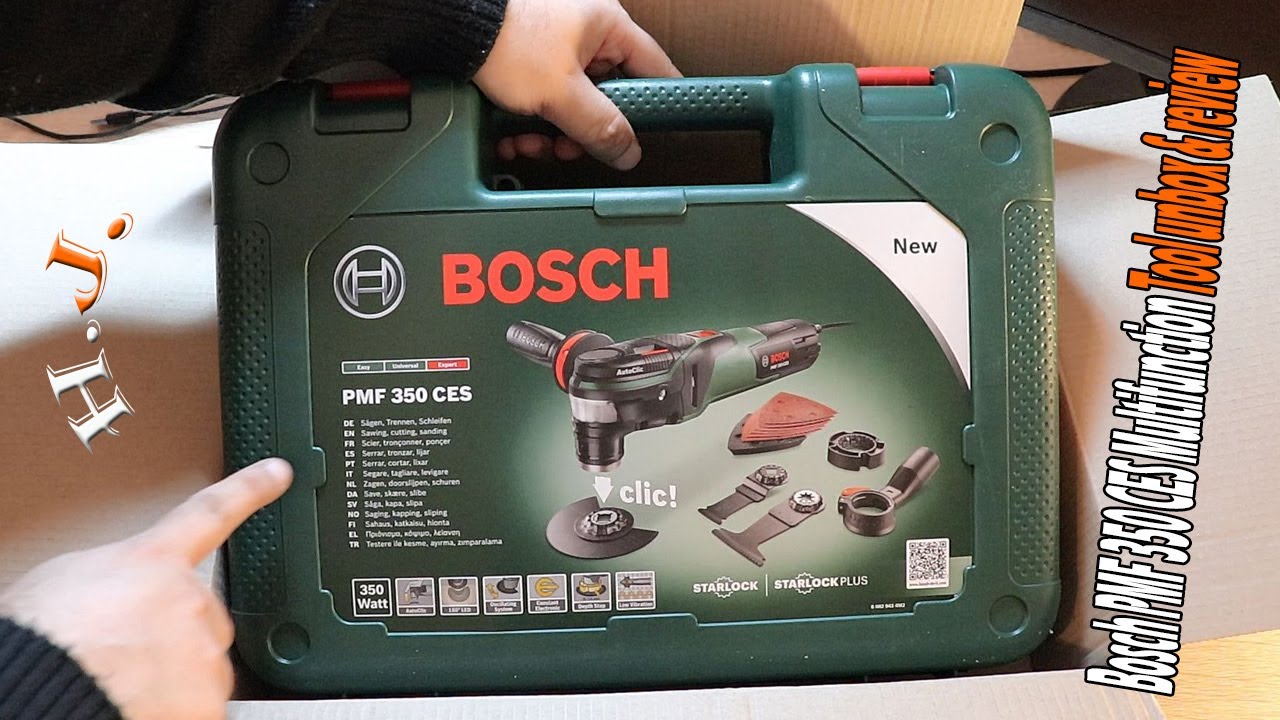 Bosch PMF 350 CES Multifunction Tool unbox & review