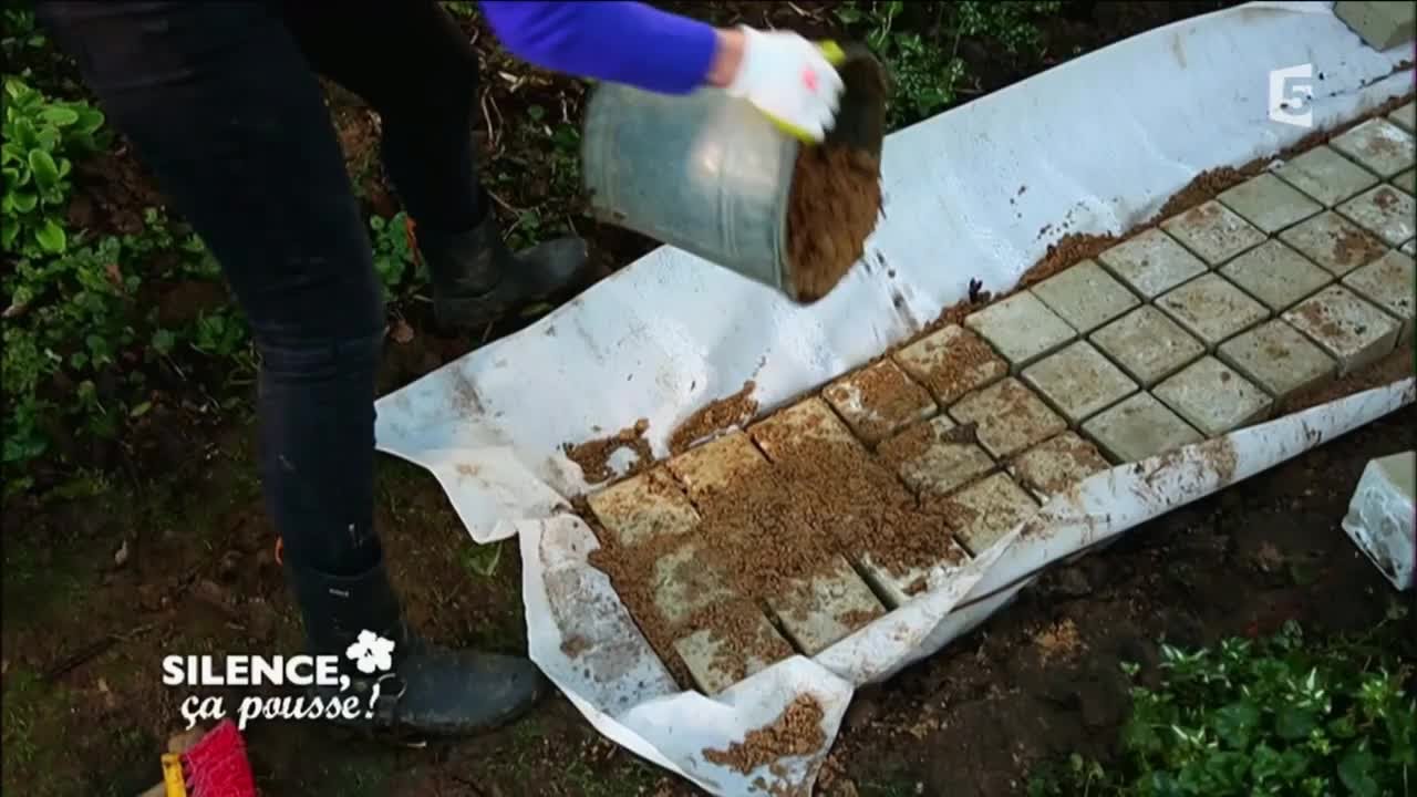 Construire une allée au sec dans son jardin - Silence, ça pousse !