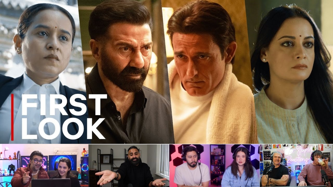 FOREIGNERS REACT to IKKA FIRST LOOK 😱🔥 | Sunny Deol & Akshaye Khanna SHOCKED Everyone!