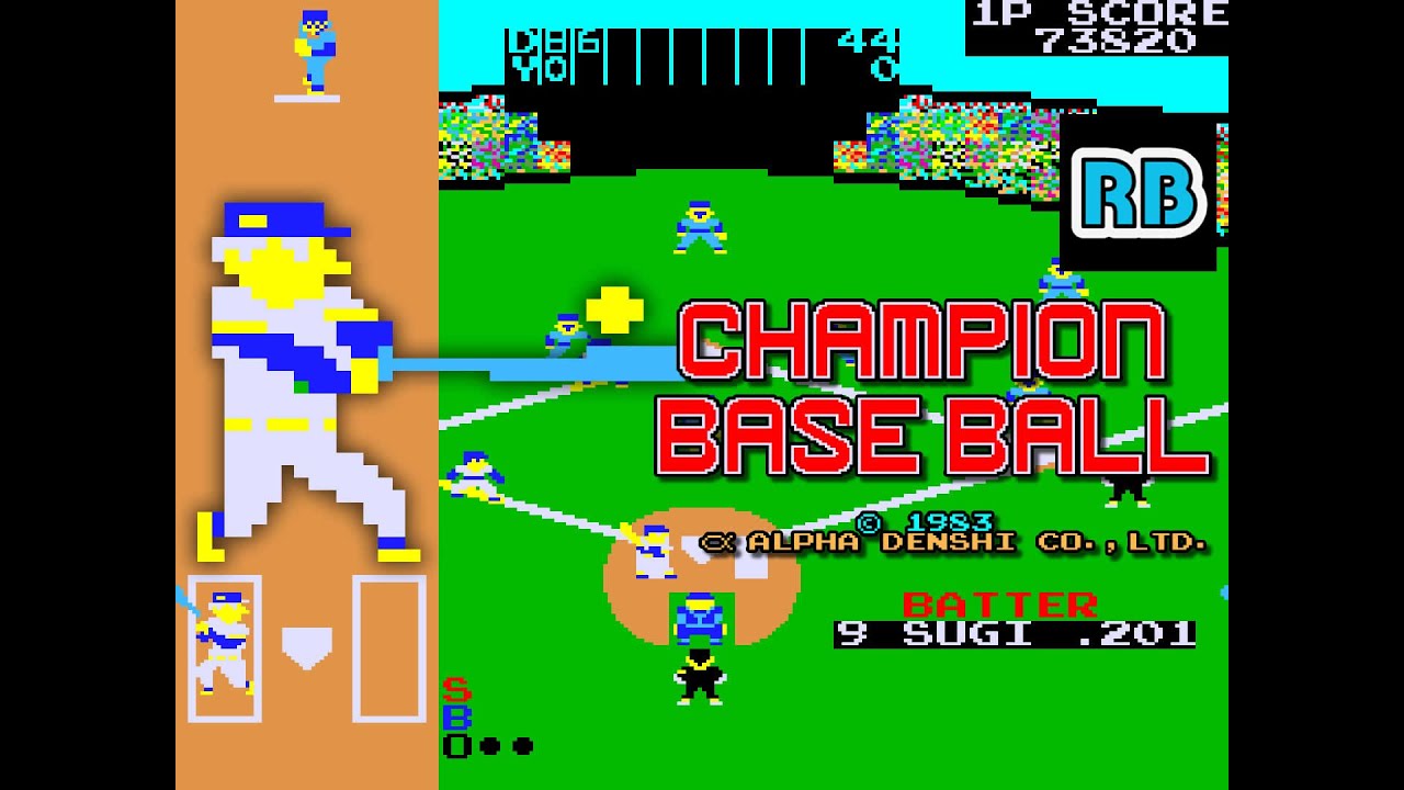 1983 [60fps] Champion Base Ball ALL