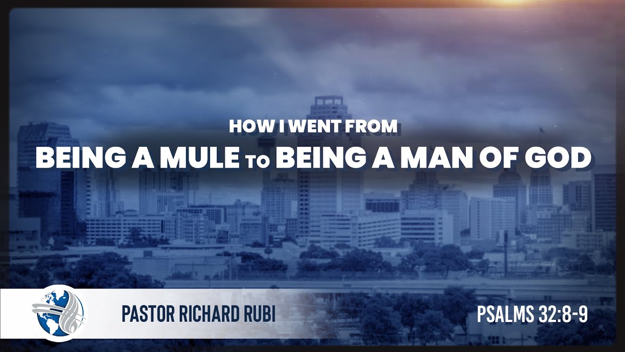 Wednesday | How I Went From Being a Mule To Being a Man of God | Ps. Richard Rubi | 10-25-23