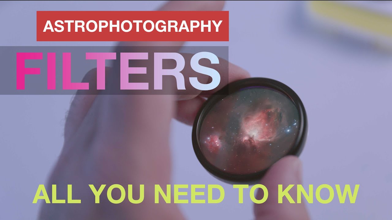 Understanding astrophotography filters