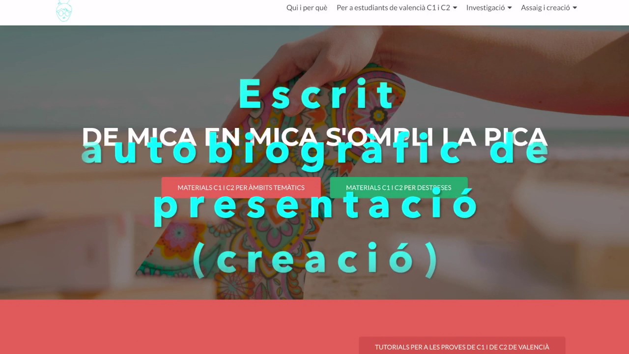 Correcció de tres expressions escrites. Relat autobiogràfic (creació)