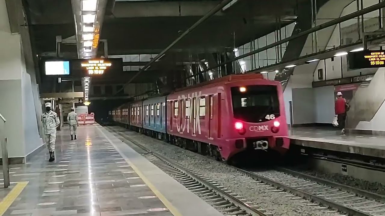 STC Metro CAF FE10 FR.0045-FR.0046. | Reapertura del tramo subterr&aacute;neo de la l&iacute;nea 12.