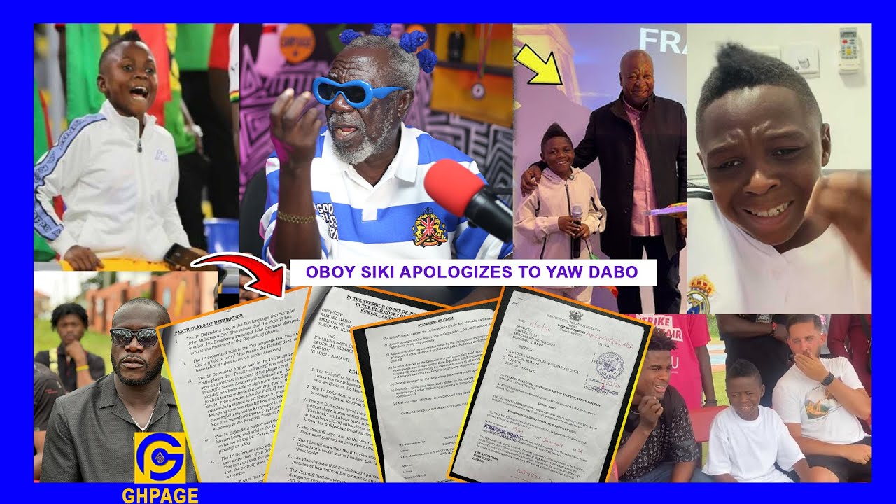 I'm Sorry Yaw Dabo,Take My Case Out From Court-Oboy Siki Apologizes Ovr Yaw Dabo 'No Koti3' Comments