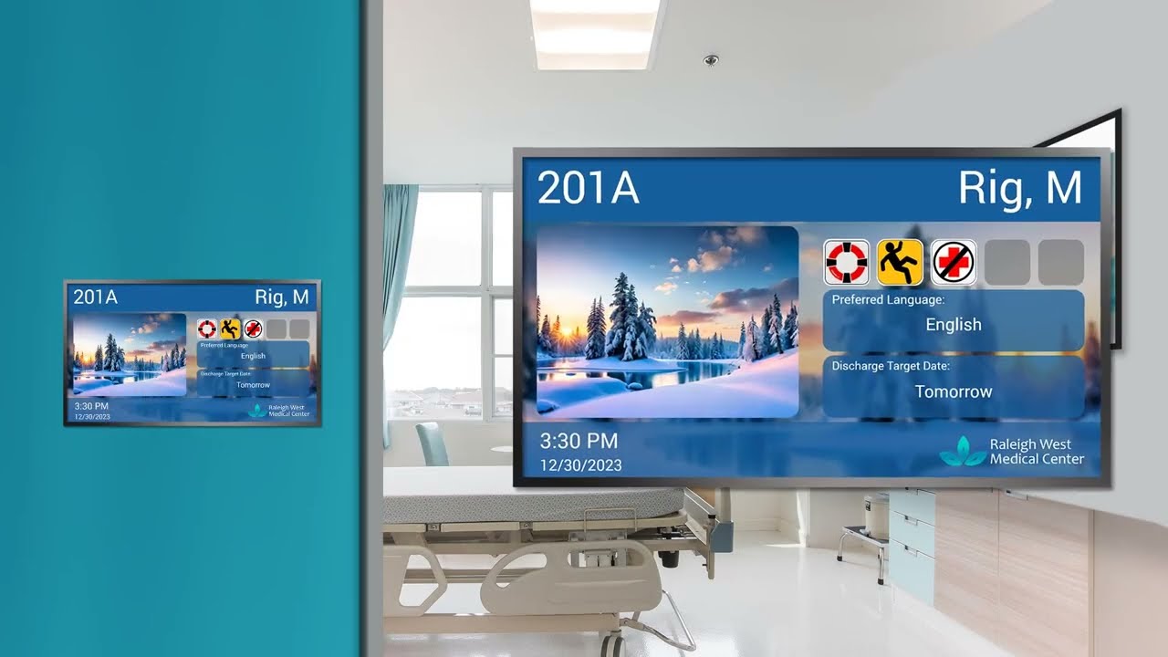 Avidex Patient Room Solutions: Whiteboard and Door Placard