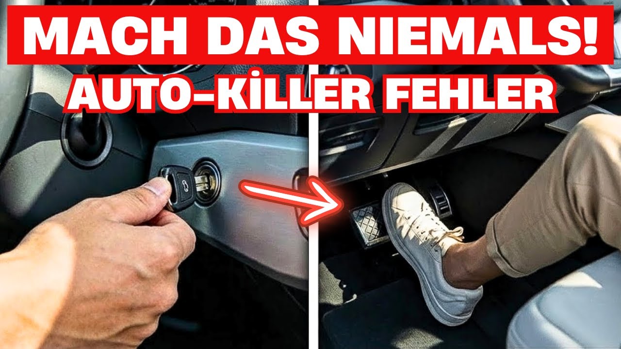 Mach das NIEMALS, bevor du dein Auto startest – Diese 13 Fehler kosten dich ein VERMÖGEN!