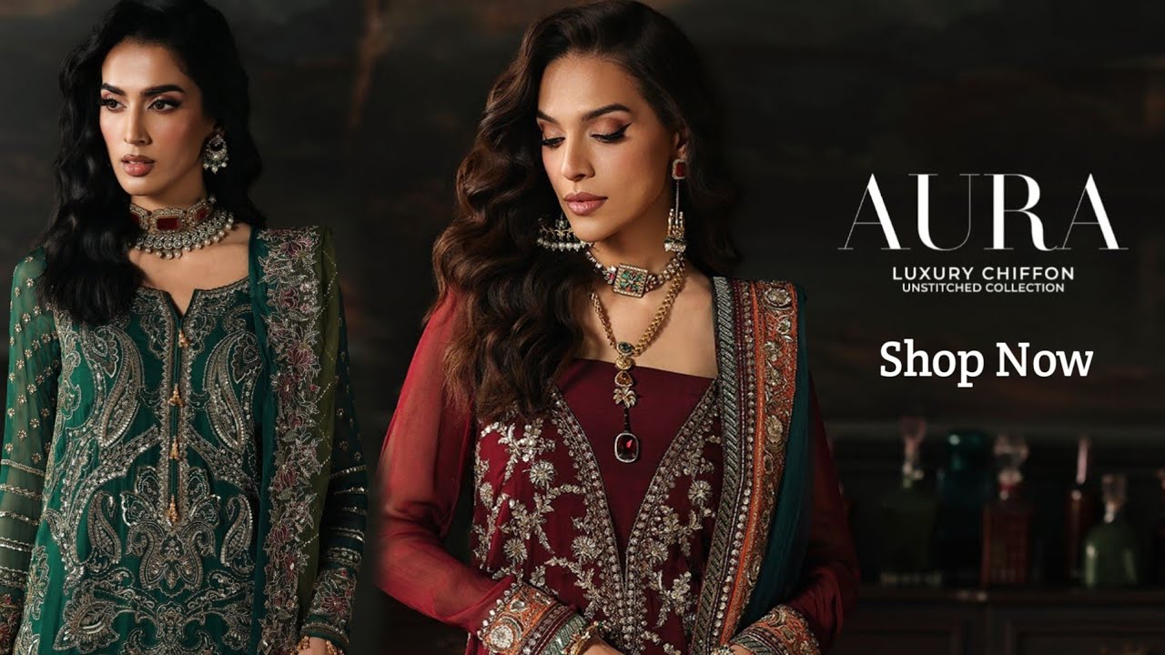 Charizma Aura Luxury Chiffon Collection 2026 | Charizma Statement Luxury sari Collection 2026