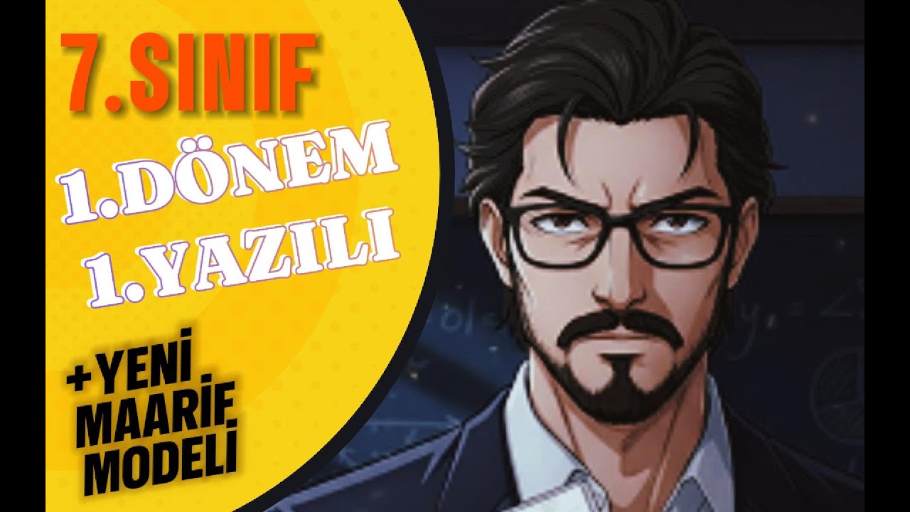 7.SINIF İNGİLİZCE 1.DÖNEM 1.YAZILI 2025 | YENİ MAARİF MODELİ