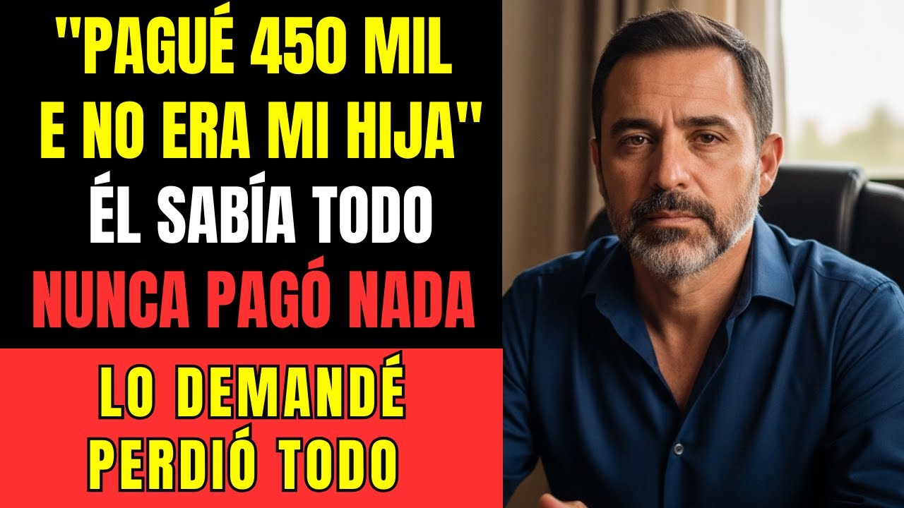Gasté $50,000 USD en su Carrera y NO era mi hija... Le COBRÉ cada centavo al Padre Biológico