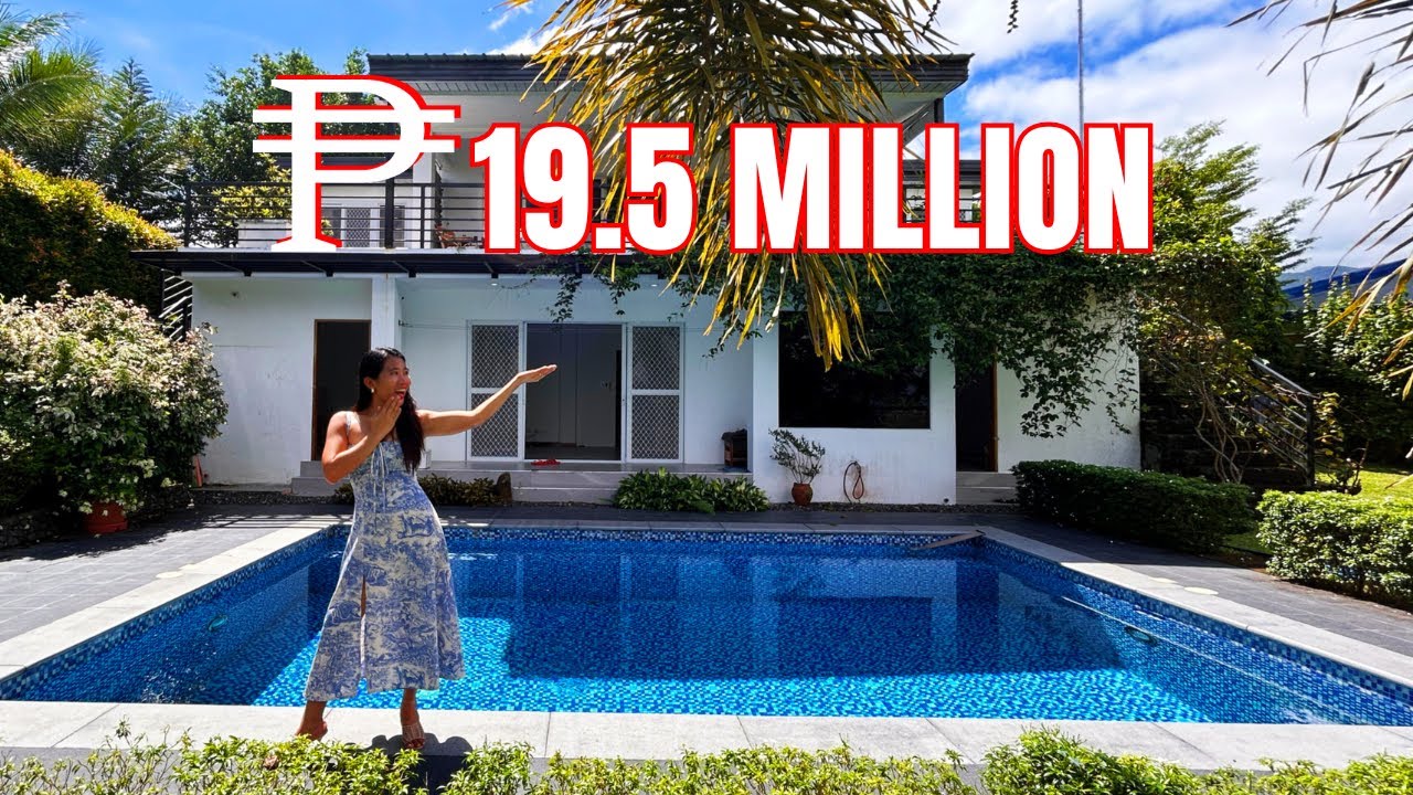 HOUSE TOUR SIBULAN 2BR CUSTOM HOME WITH SEA VIEW & A POOL IN A QUIET EXPAT COMMUNITY | P19.5 MILLION