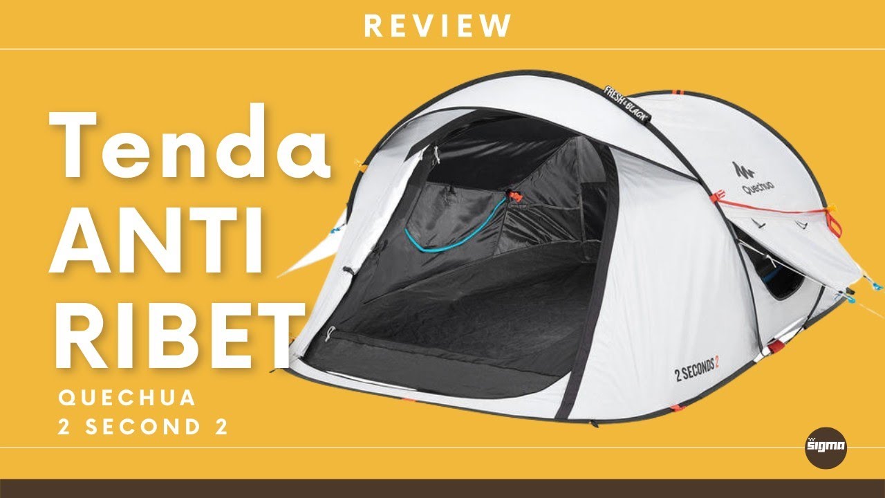 Tenda Otomatis Murah Anti Ribet. Pop up tent Quechua 2 Second 2 #tendaotomatis #tenda