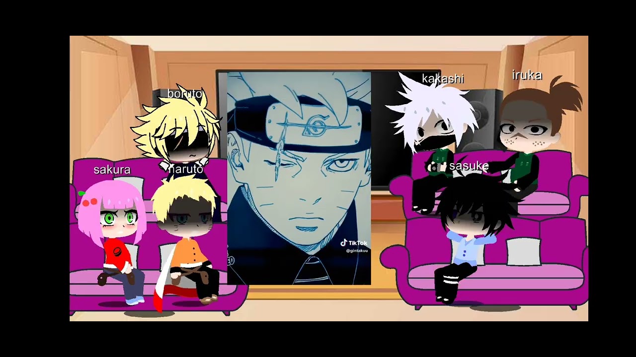 Adulte react to boruto ans sarada