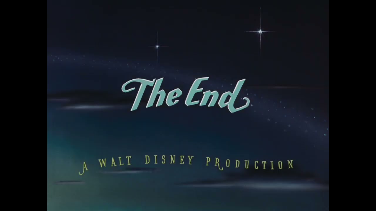 The End / Walt Disney Pictures (1953 / 1998) Closing - Peter Pan