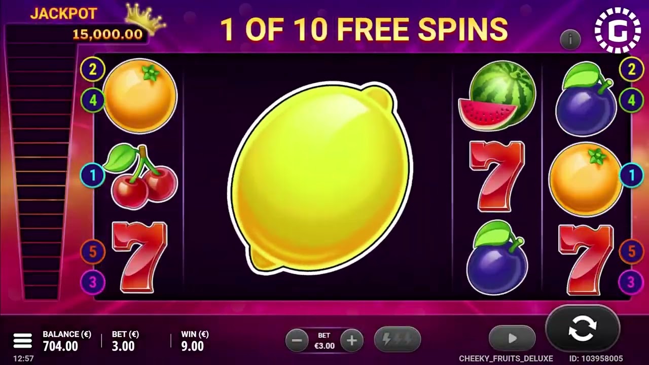 Cheeky Fruits 6 Deluxe by Gluck Games Slot Features | GamblerID