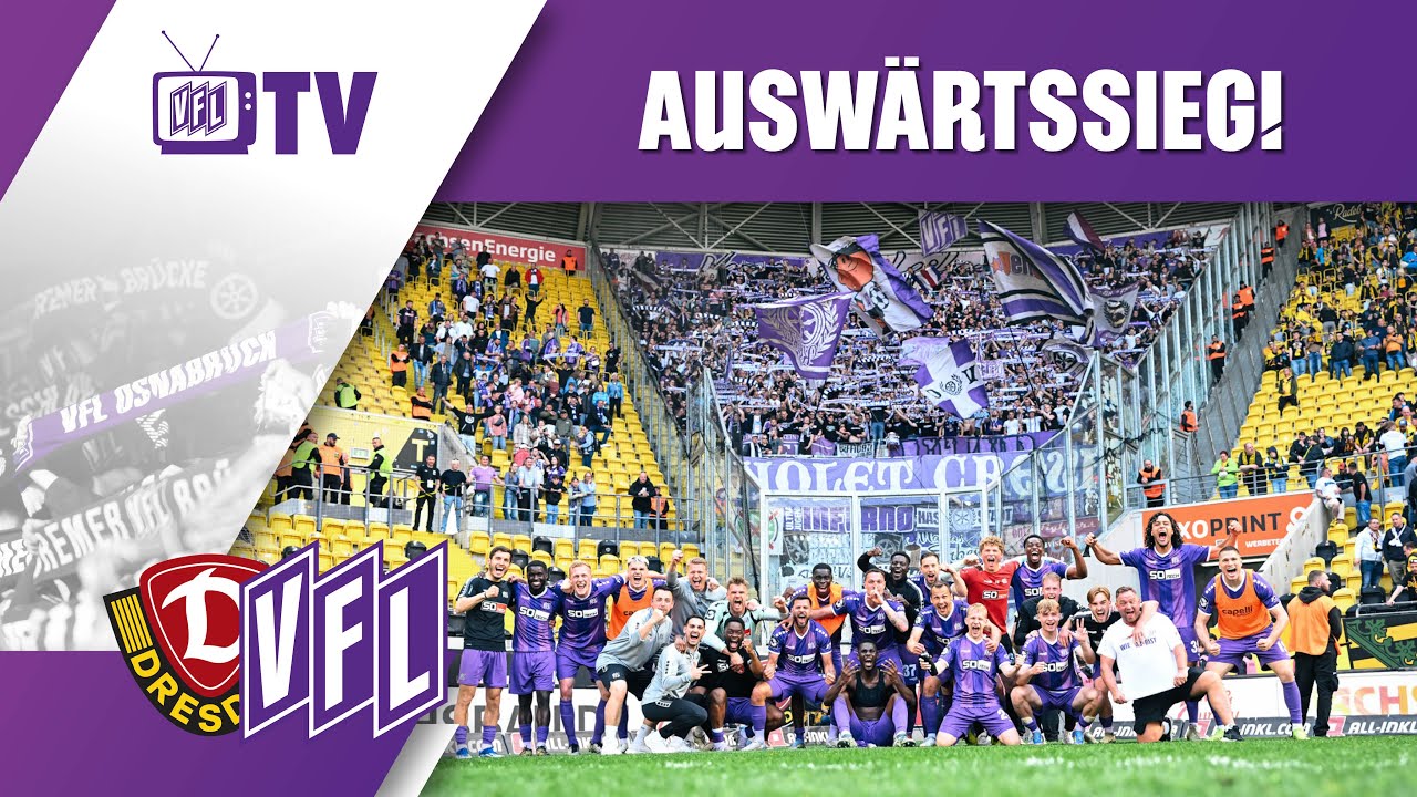 AUSWÄRTSSIEG IN DRESDEN!!!! | VfL Osnabrück