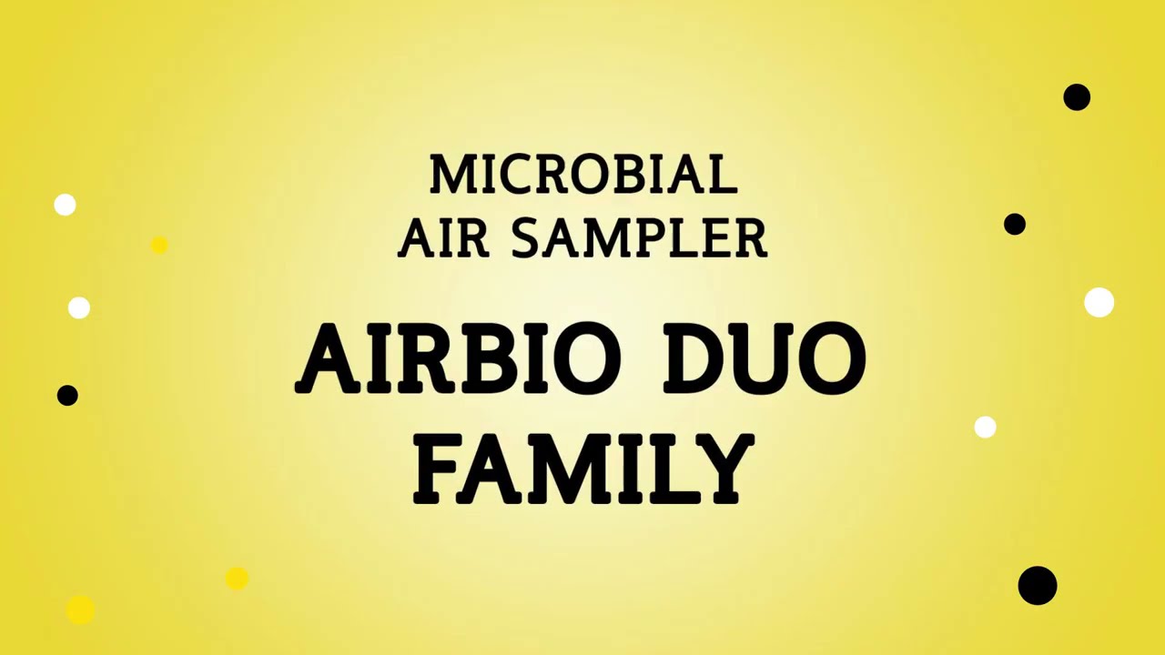 TRIO BAS™   MICROBIAL AIR SAMPLER AIRBIO DUO FAMILY