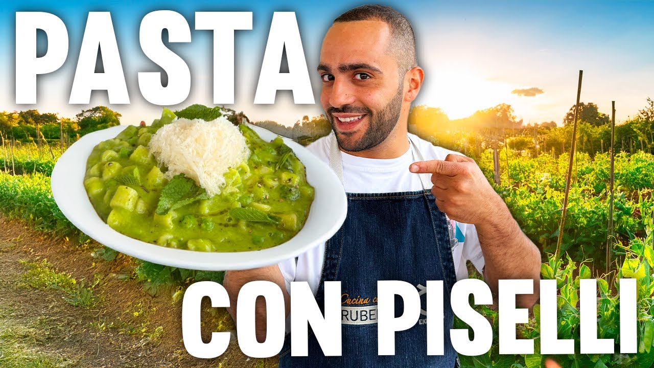 PASTA CON 2 TIPI DI PISELLI!