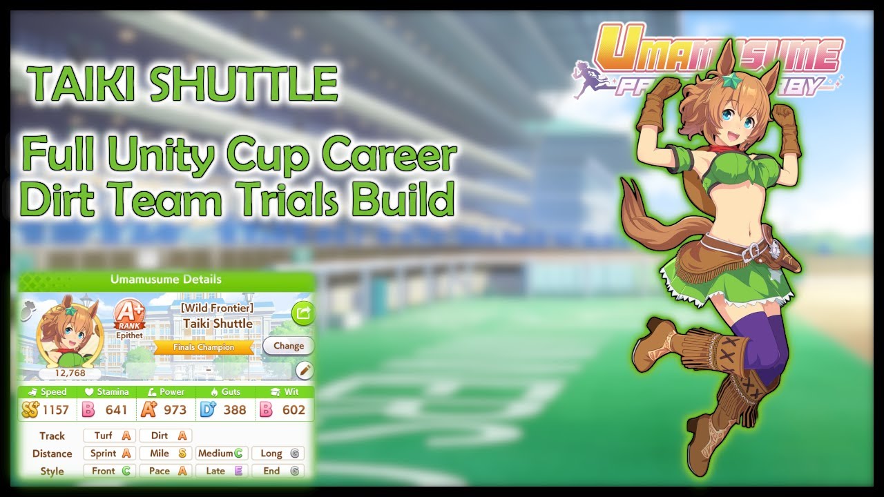 Starting a F2P Umamusume Account in 2026 || A/B Taiki Shuttle Dirt TT Builds || Step by Step Career