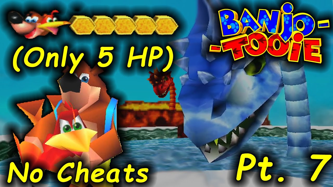 Banjo-Tooie (Only 5 Hit Points - No Cheats) - Part 07 - Hailfire Peaks