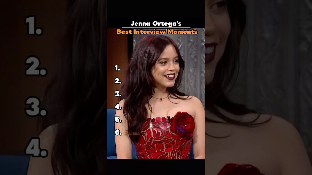 Jenna Ortega's Best Interview Moments. #JennaOrtega #celebrity #Interview #funny #viral