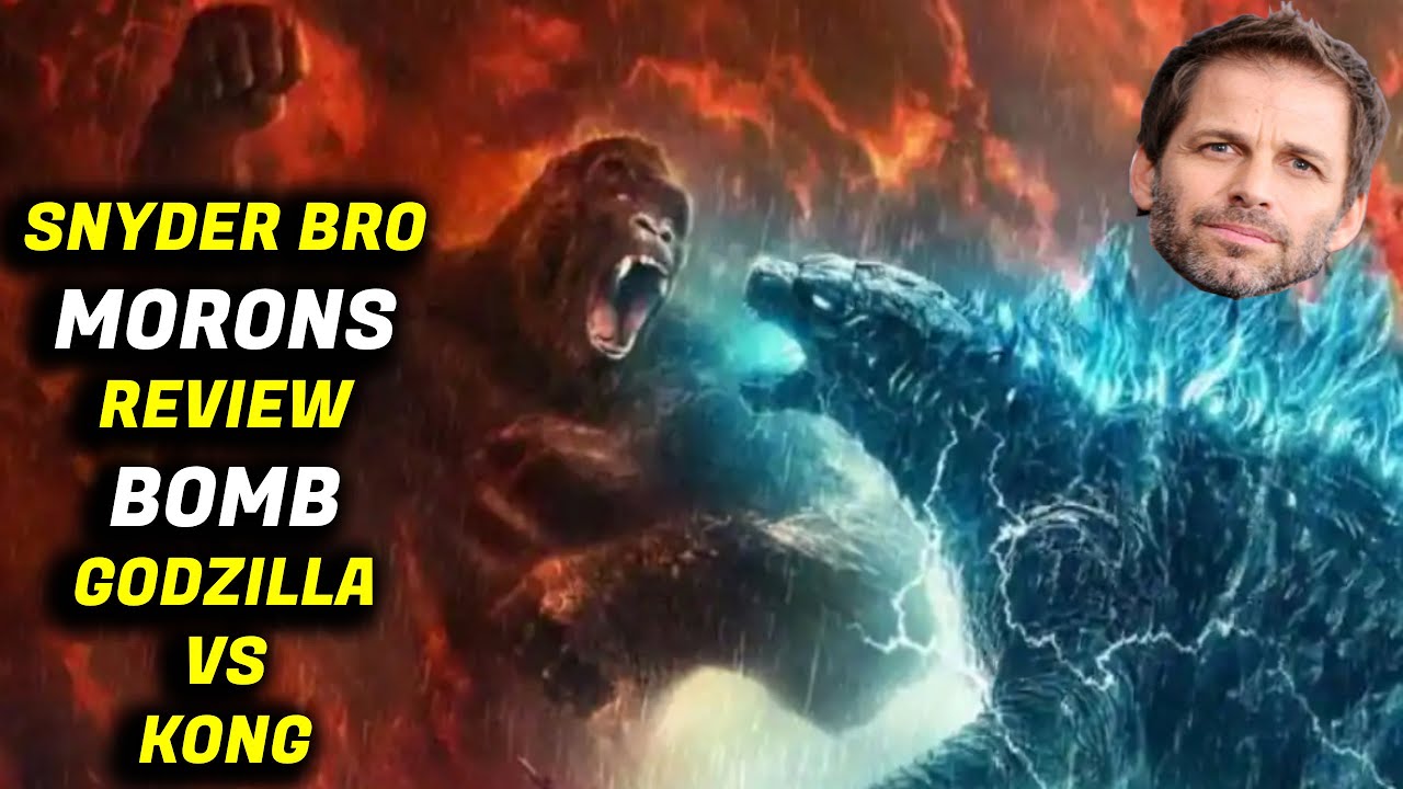 Godzilla VS Kong Review Bombed By Snyder Bro MORONS