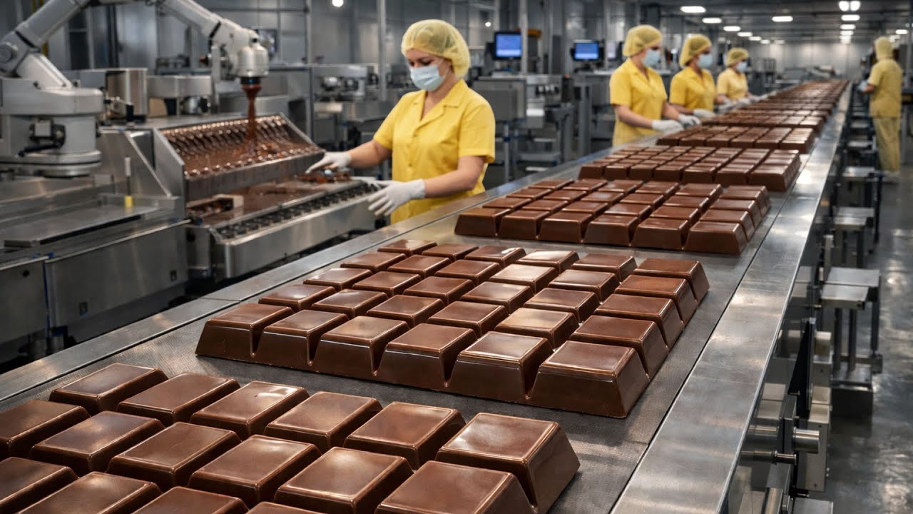 CÓMO se HACE CHOCOLATE: Cosecha de CACAO y Proceso en FÁBRICAS (PROCESO) | En Masa