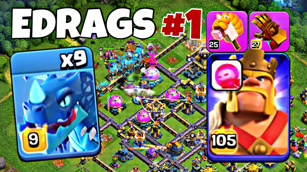 TH18 Air is BROKEN! ⚡ Mass E-Drag + Totem Spell is UNSTOPPABLE!
