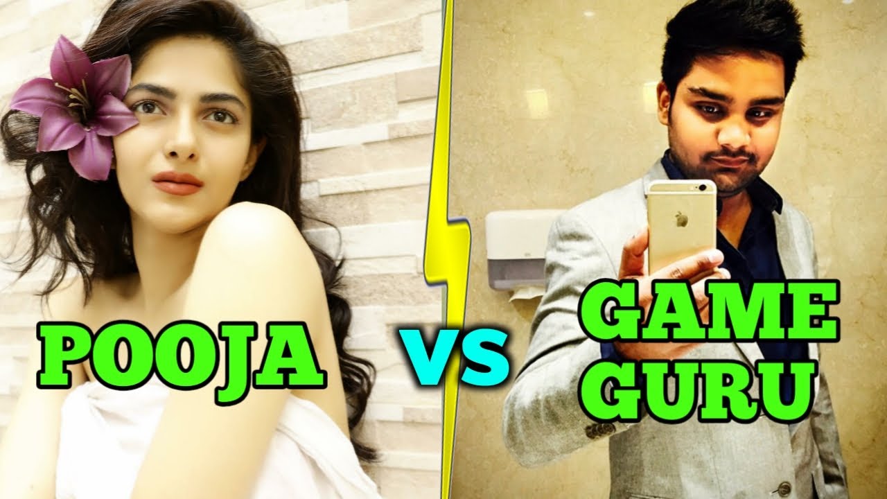 Pooja vs Game guru 🔥 fight in the last zone in Gatka | Game guru vs Pooja | Pubg emulator