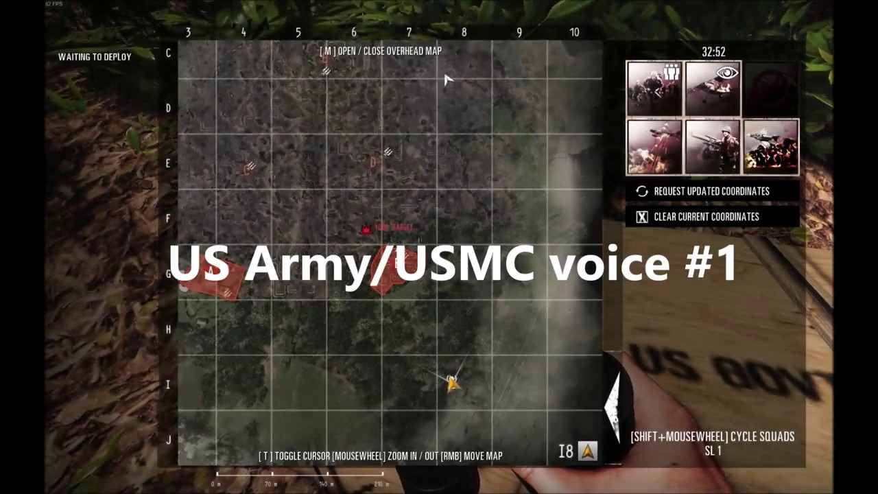Rising Storm 2: Vietnam - All Commander Ability Voice Lines + Radio Chatter -