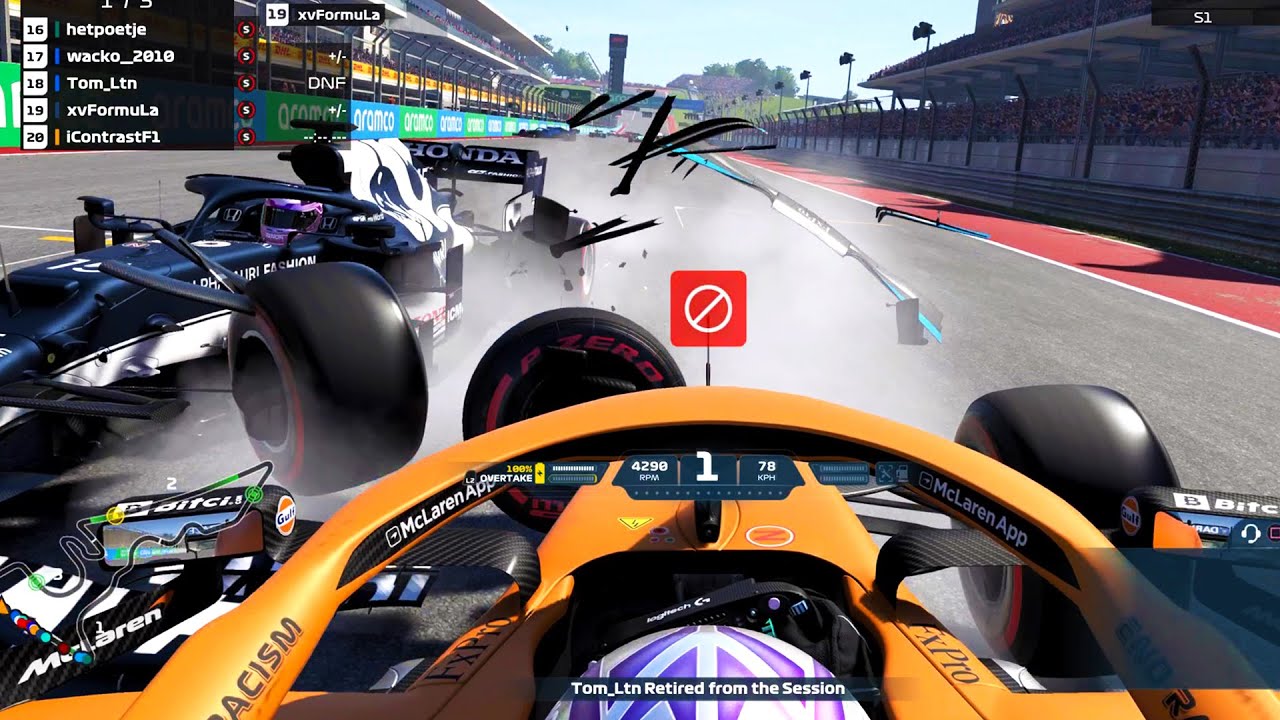 F1 2021 Dirty Drivers 19 Hunters VS 1 Driver!